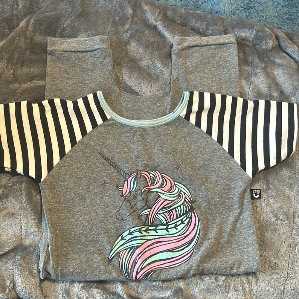 Rags unicorn romper 5/6